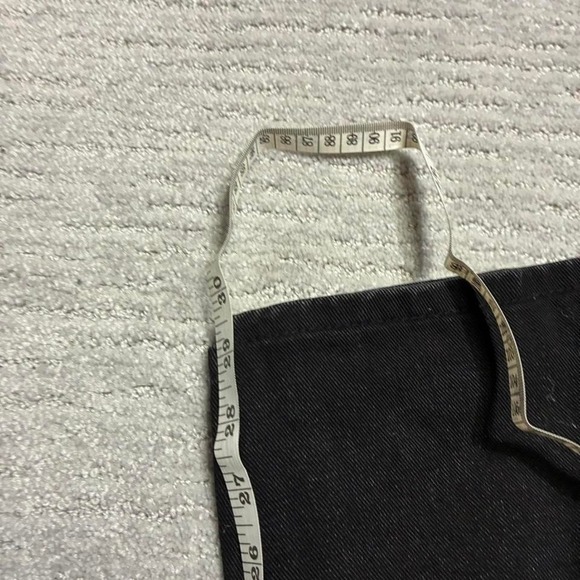 Women's y2k 2000s black baggy denim stacked loose fit super baggy jeans - Picture 4 of 4